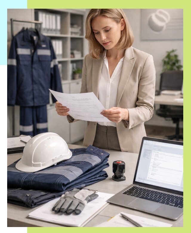 Сертификация спецодежды в Нижневартовске от 7252 р. | Алешин-Нжт