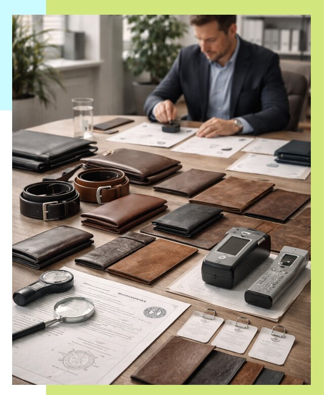 Сертификация кожаных изделий в Нижневартовске от 12432 р. | Алешин-Нжт