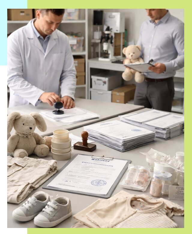 Сертификация детских товаров в Нижневартовске от 15540 р. | Алешин-Нжт