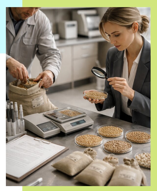 Сертификация зерна в Нижневартовске по цене от 15540 р. | Алешин-Нжт