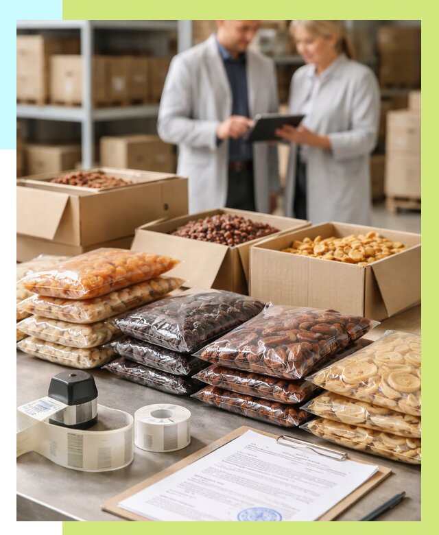 Сертификация сухофруктов в Нижневартовске от 12432 р. | Алешин-Нжт под ключ