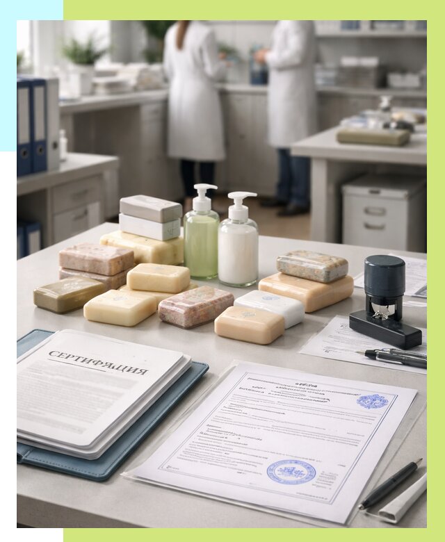 Сертификация мыла и сертификат на мыло в Нижневартовске от 12432 | Алешин-Нжт