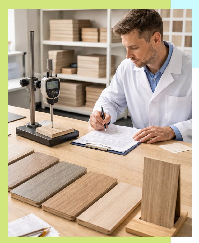 Сертификация ламината с испытаниями и оформлением документов в Нижневартовске