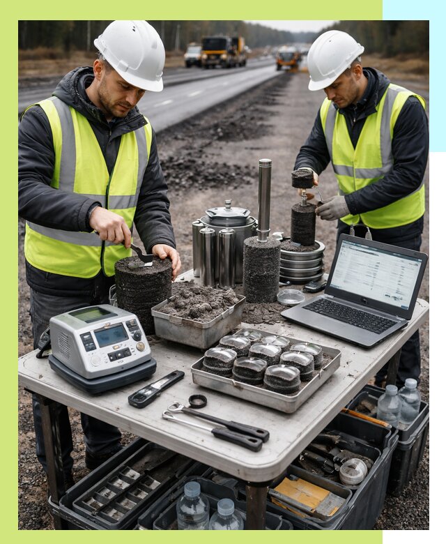 Сертификация асфальта: испытания и подтверждение в Нижневартовске