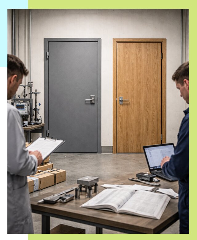 Сертификация дверей в Нижневартовске от 8288 р. под ключ | Алешин-Нжт