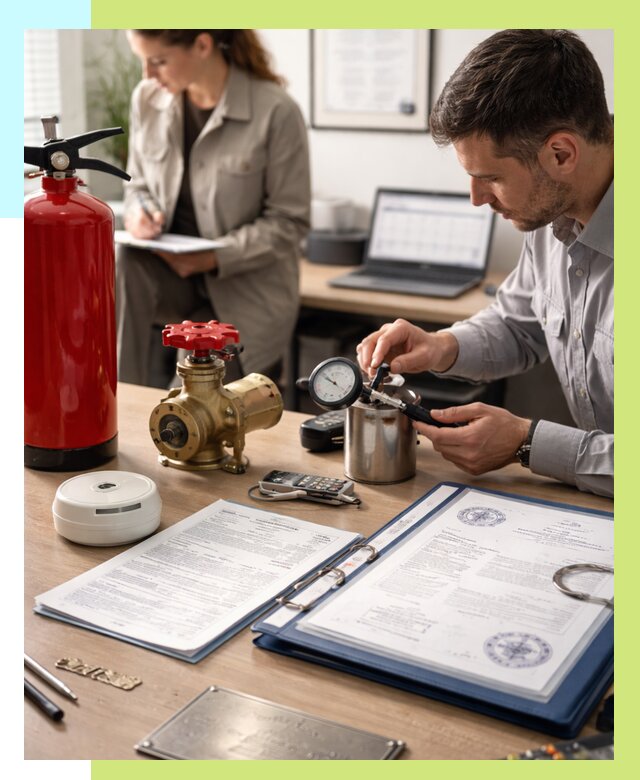 Сертификация пожарного оборудования в Нижневартовске от 15540 р.|Алешин-Нжт