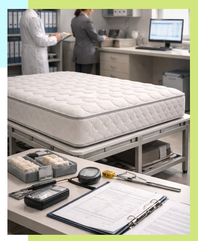 Сертификация матрасов в Нижневартовске от 8806 р. | Алешин-Нжт