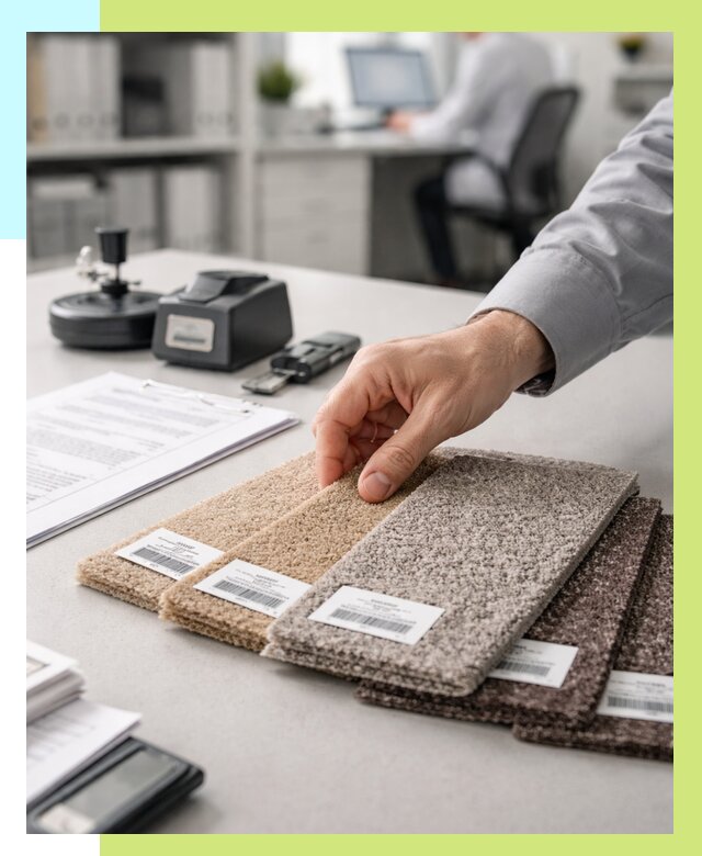 Сертификация ковролина в Нижневартовске от 15540 р., Алешин-Нжт