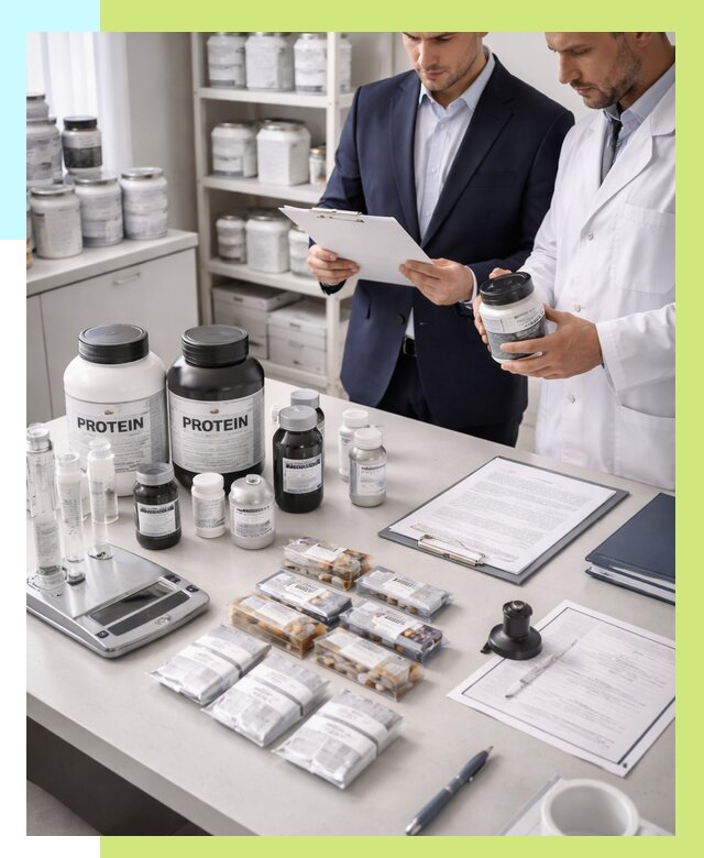 Сертификация спортивного питания в Нижневартовске от 15540 р., Алешин-Нжт