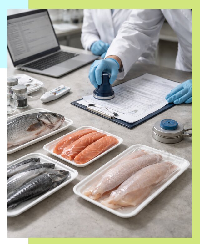 Сертификация рыбы и сертификат в Нижневартовске от 15540 р. | Алешин-Нжт