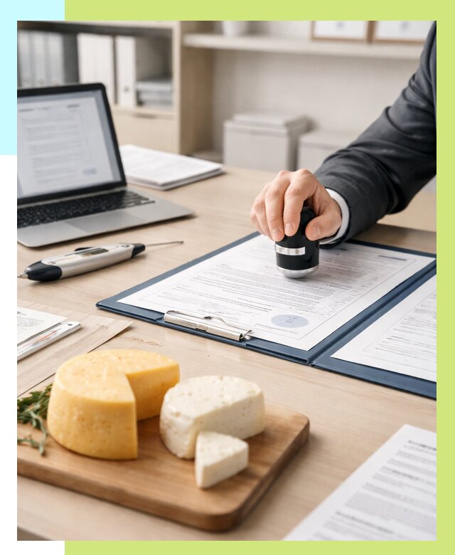 Сертификация сыров в Нижневартовске от 15540 р | Сертификат на сыр Алешин-Нжт