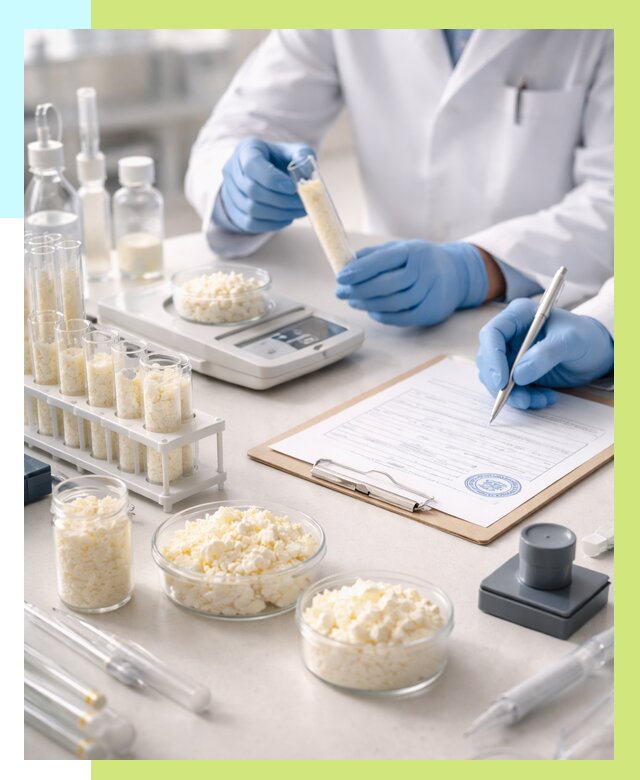 Сертификация творога в Нижневартовске от 12432 р. под ключ | Алешин-Нжт