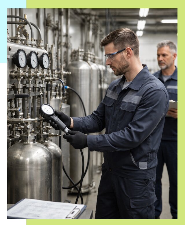 Сертификация оборудования под давлением в Нижневартовске от 46620 р.|Алешин-Нжт