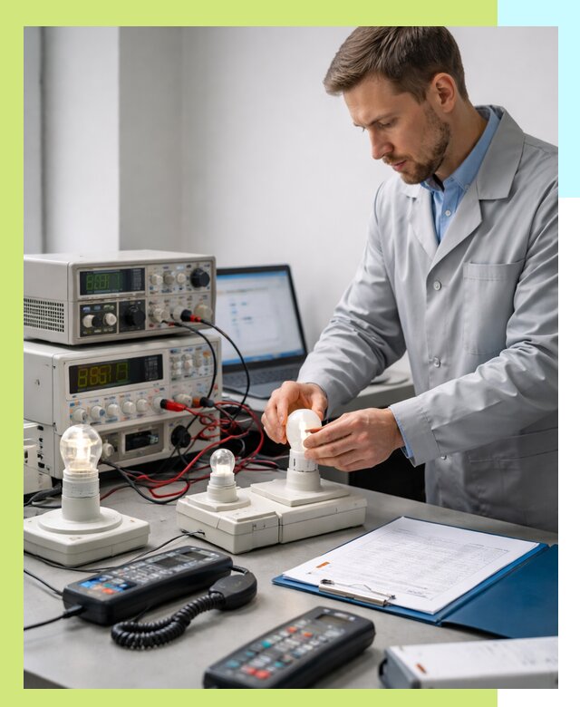 Сертификация ламп и светильников в Нижневартовске по нормативам