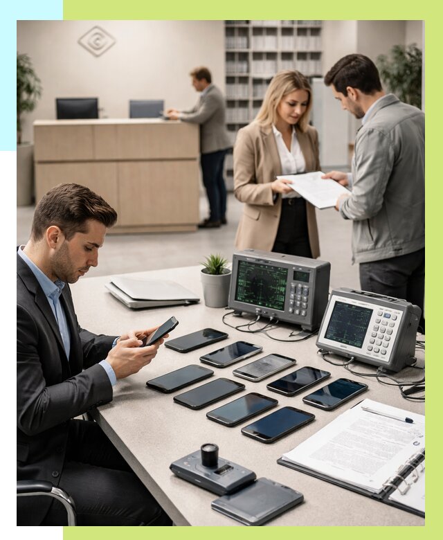 Сертификация телефонов в Нижневартовске от 25900 р. под ключ | Алешин-Нжт