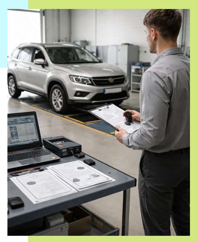 Сертификация транспортных средств в Нижневартовске от 12432 р. | Алешин-Нжт