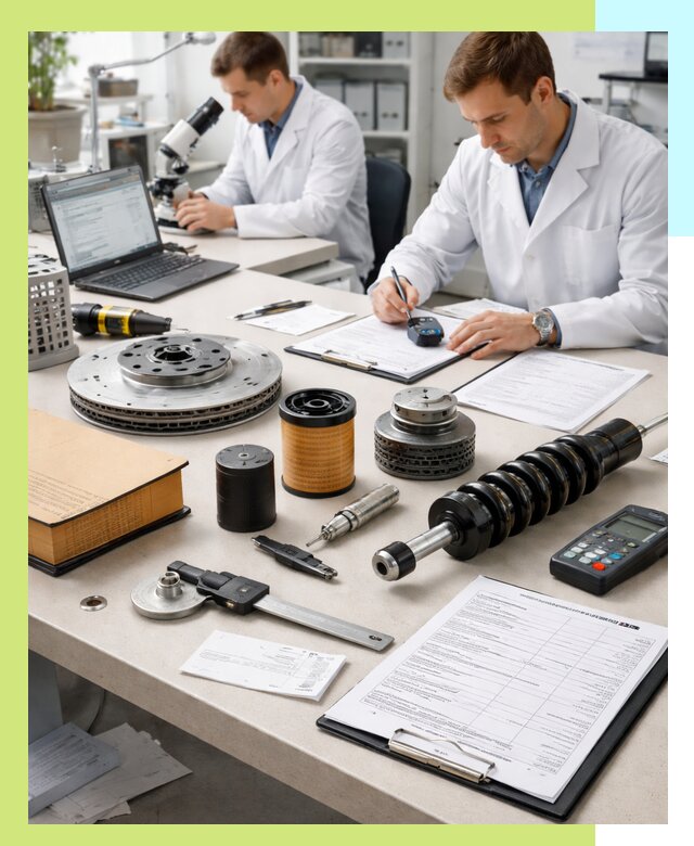 Сертификация автозапчастей и комплектующих в Нижневартовске по ГОСТ