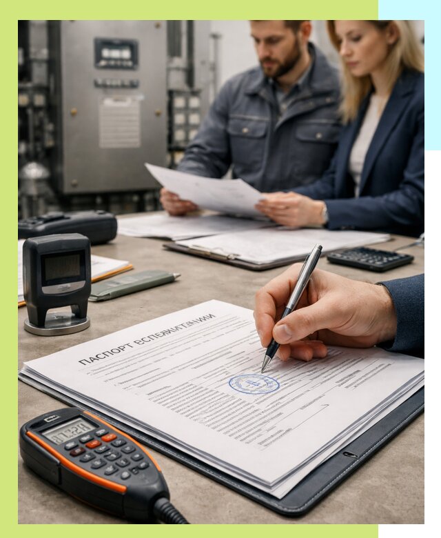 Оформление паспорта эксплуатации оборудования в Нижневартовске