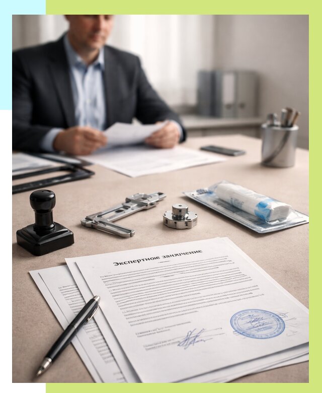Экспертное заключение на продукцию в Нижневартовске от 8806 р. | Алешин-Нжт