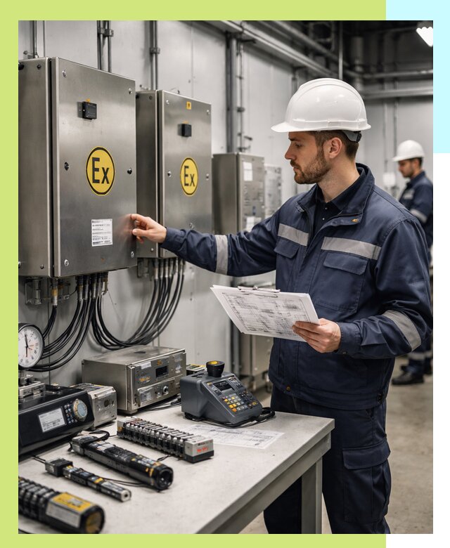 Сертификат взрывозащиты промышленного оборудования в Нижневартовске