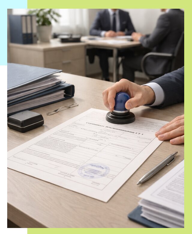 Сертификат происхождения СТ 1 в Нижневартовске от 4662 р. | Алешин-Нжт