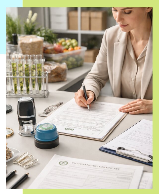 Фитосанитарный сертификат оформить в Нижневартовске от 4662 р. | Алешин-Нжт