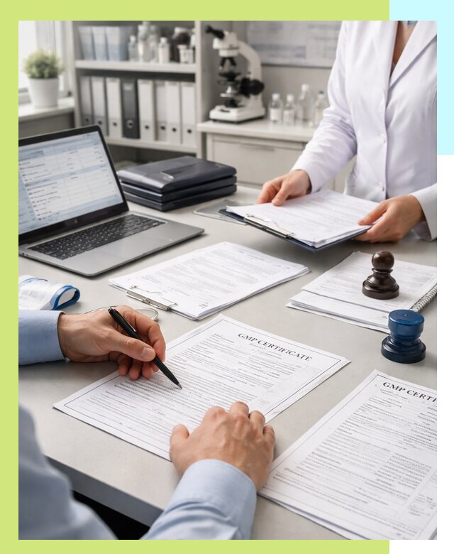 Оформление сертификата GMP в Нижневартовске для фармпроизводства