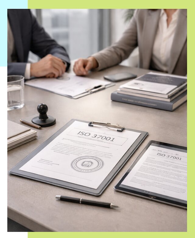 Сертификат ISO 37001 в Нижневартовске оформить от 124320 р. Алешин-Нжт